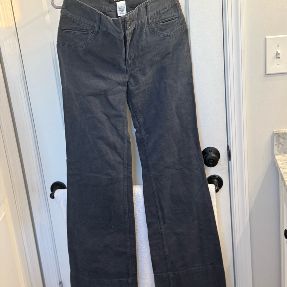 Authentic Marc Jacobs Blue/Gray Wide-Leg Pants